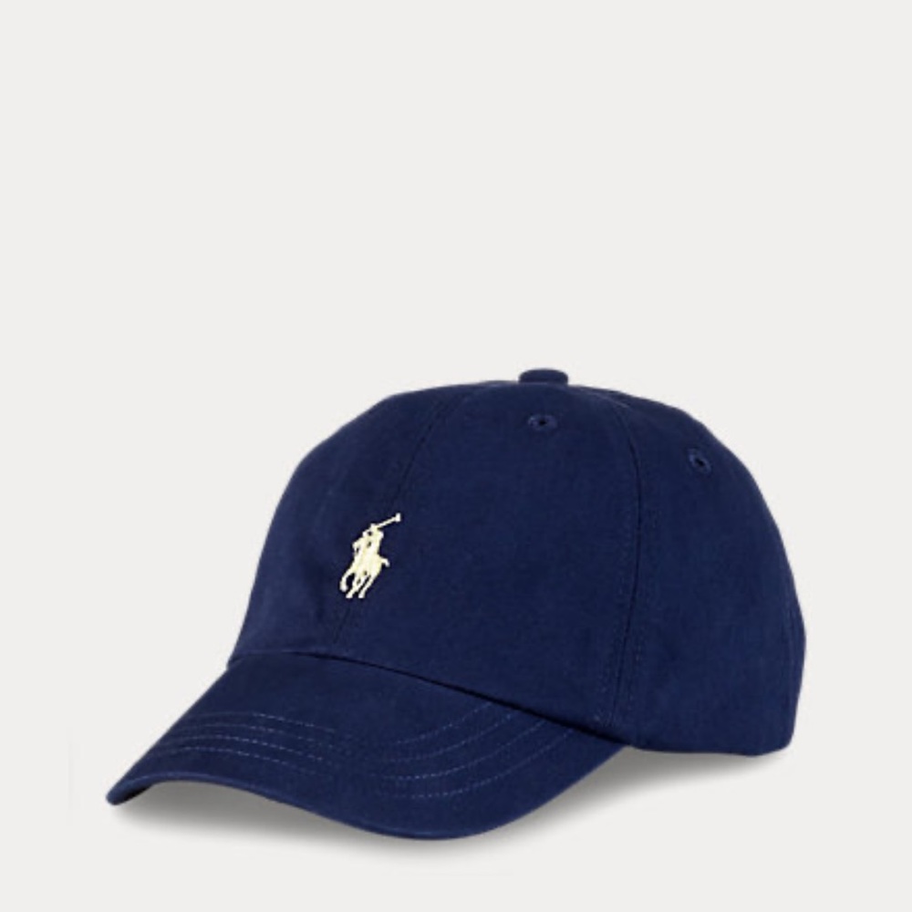 NEW Ralph Lauren Cotton Chino Baseball Hat